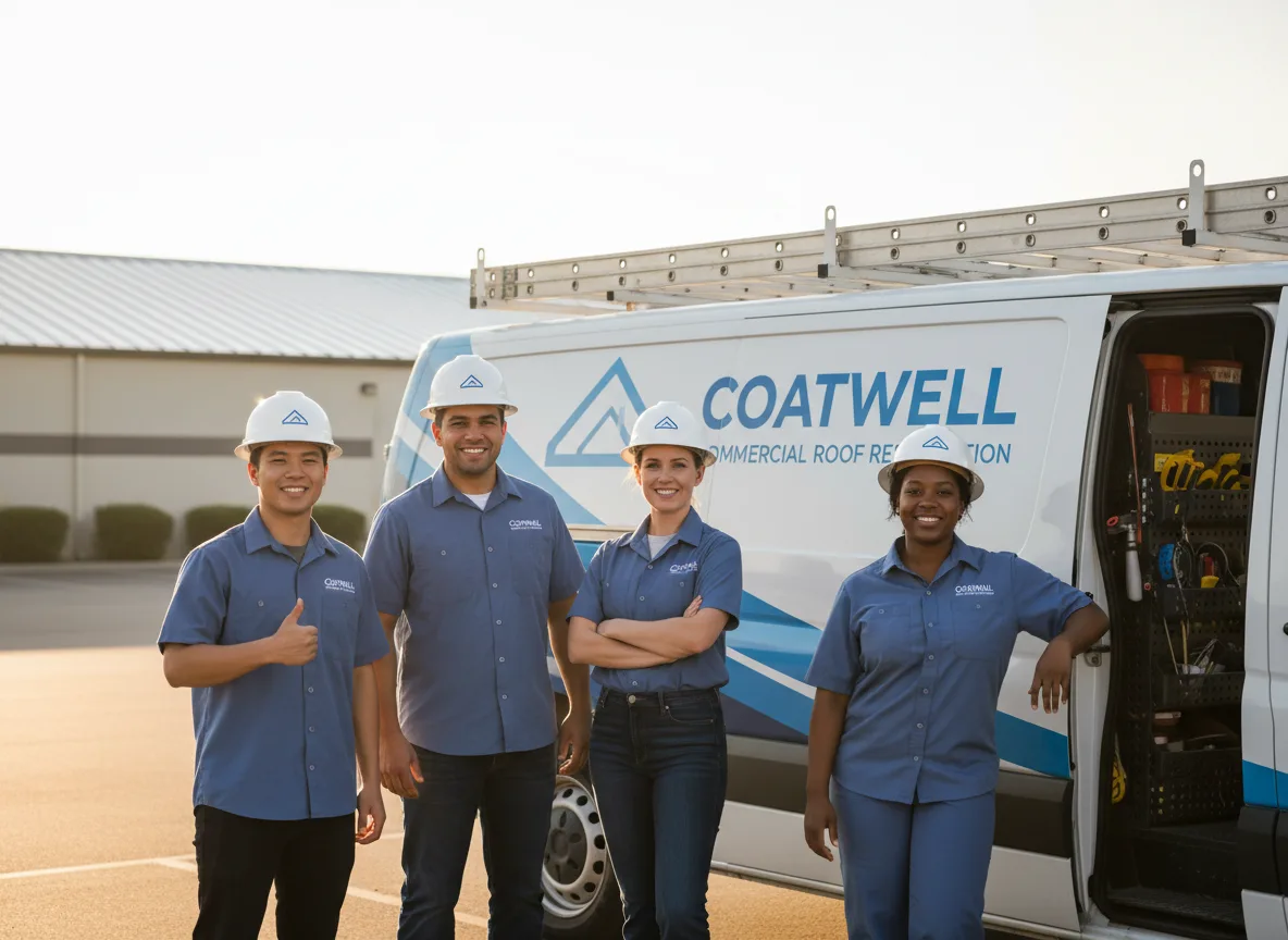 Commercial roof coating company in Assonet, MA